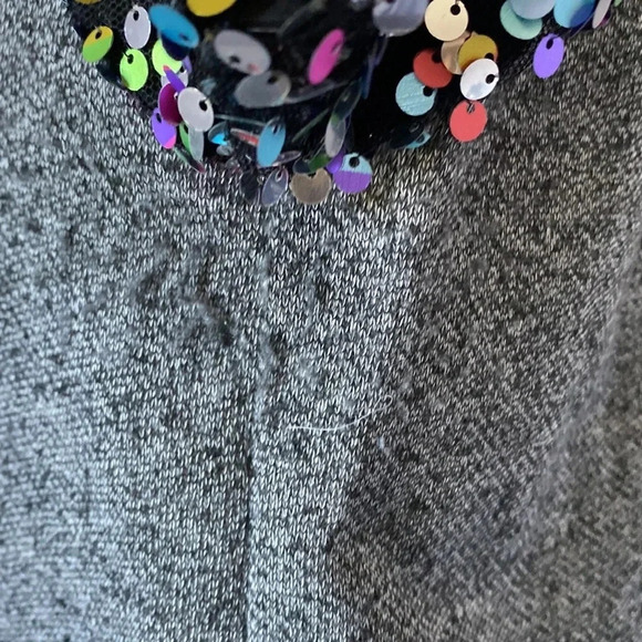 Hutch short sleeve top with sequin sleeve size XS - Picture 7 of 12